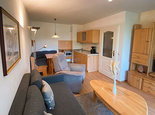 Wohn- Küchenbereich Suite 204